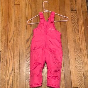 Snow suit and winter coat